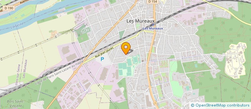 localisation de l'entreprise LES MUREAUX HANDBALL à LES MUREAUX