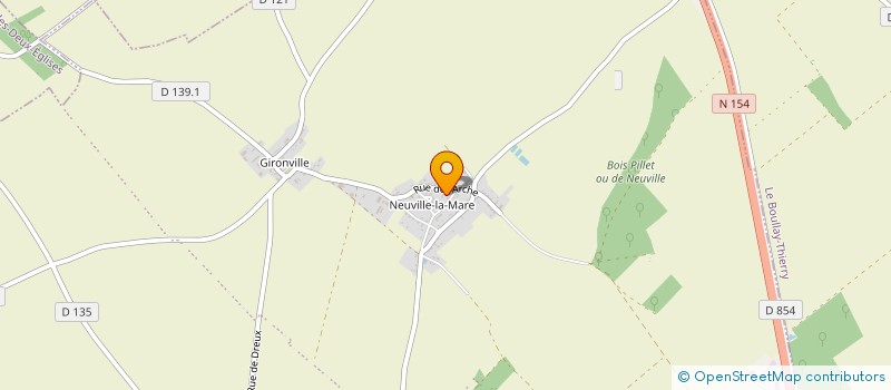 localisation de l'entreprise LES MURGERS à TREMBLAY-LES-VILLAGES
