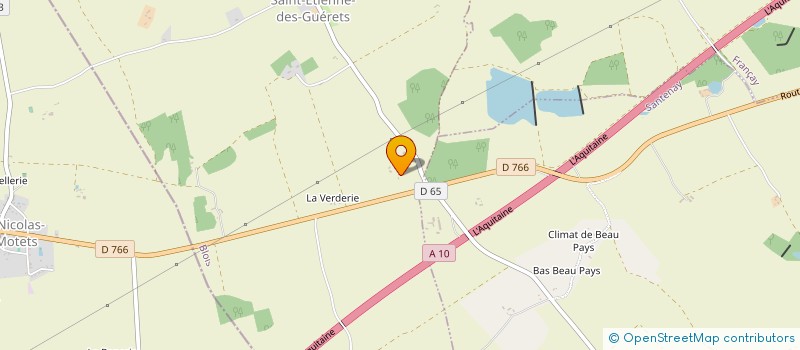 localisation de l'entreprise LES MURIERS  HERBAULT