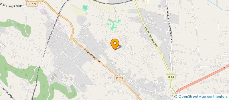 localisation de l'entreprise LES MURIERS à AIX-EN-PROVENCE