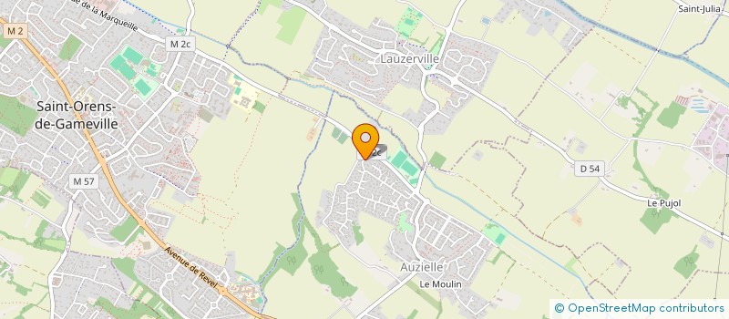 localisation de l'entreprise LES MURIERS  AUZIELLE