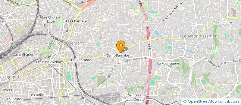 localisation de l'entreprise LES MURIERS à MARSEILLE