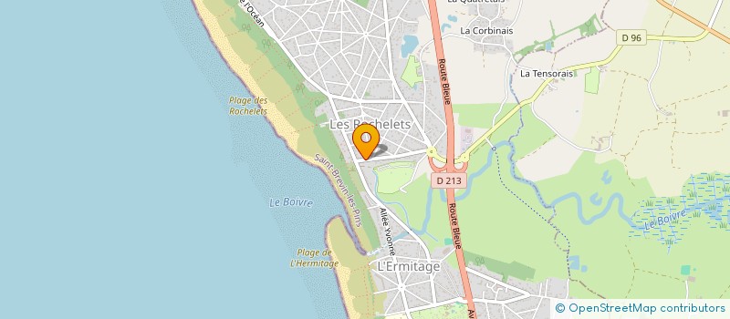 localisation de l'entreprise LES MURMURES DU VENTS à SAINT-BREVIN-LES-PINS