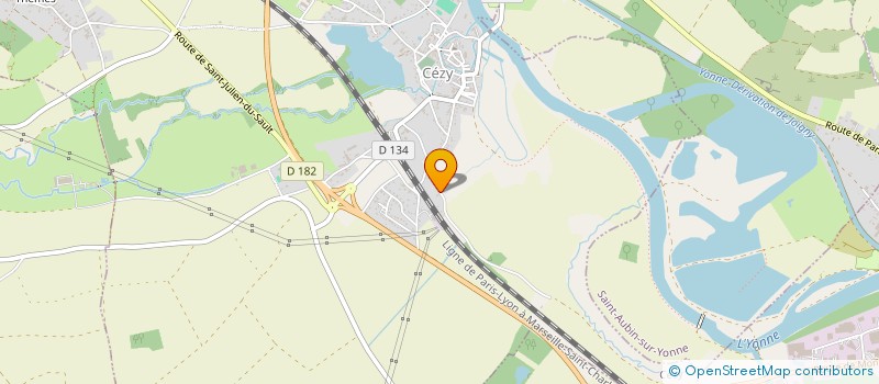 localisation de l'entreprise LES MURMURES LANGADOUS  CEZY