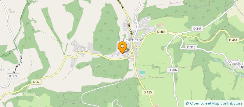 localisation de l'entreprise LES MUROTS  BELLEHERBE