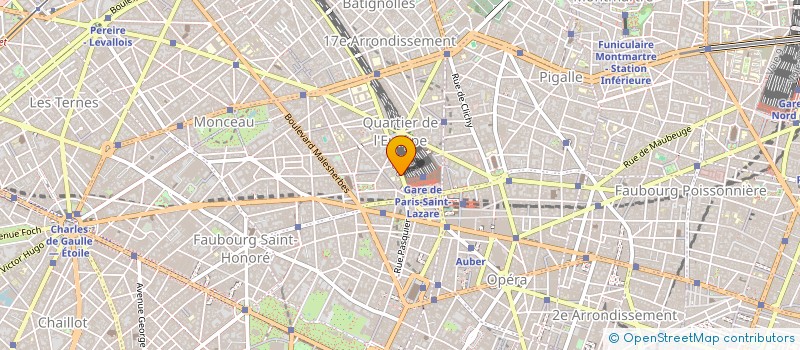 localisation de l'entreprise LES MURS D'HUSSON  PARIS