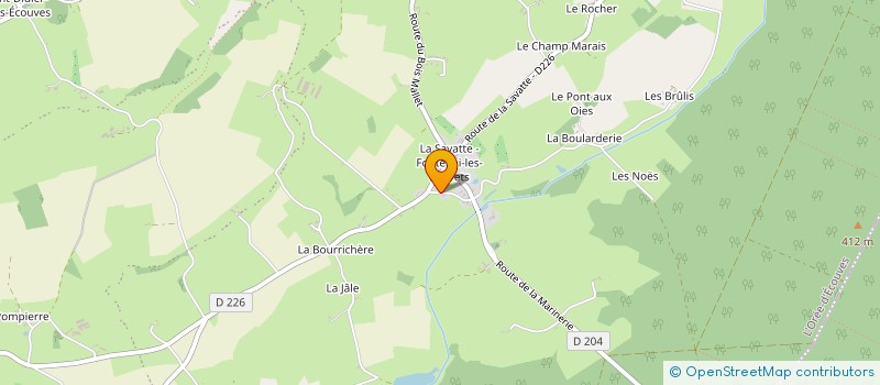 localisation de l'entreprise LES MURS DU CONSUL à L'OREE-D'ECOUVES