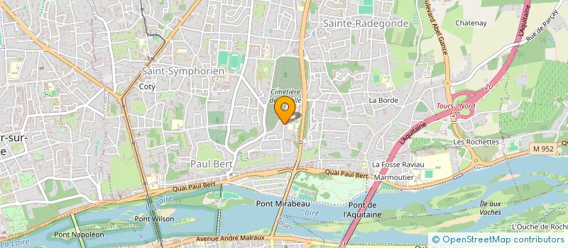 localisation de l'entreprise LES MUSARDONS  TOURS