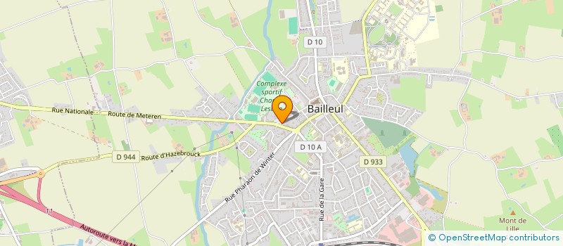 localisation de l'entreprise LES MUSCARIS à BAILLEUL