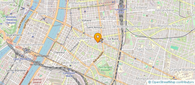 localisation de l'entreprise LES MUSES D ARCADIE  LYON