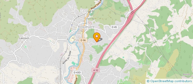 localisation de l'entreprise LES MUSES DU CHAOS  ROQUEVAIRE