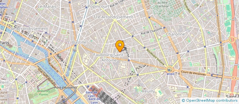 localisation de l'entreprise LES MUSI'TERRIENS  PARIS