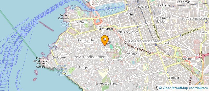 localisation de l'entreprise LES MUSIBALES à MARSEILLE