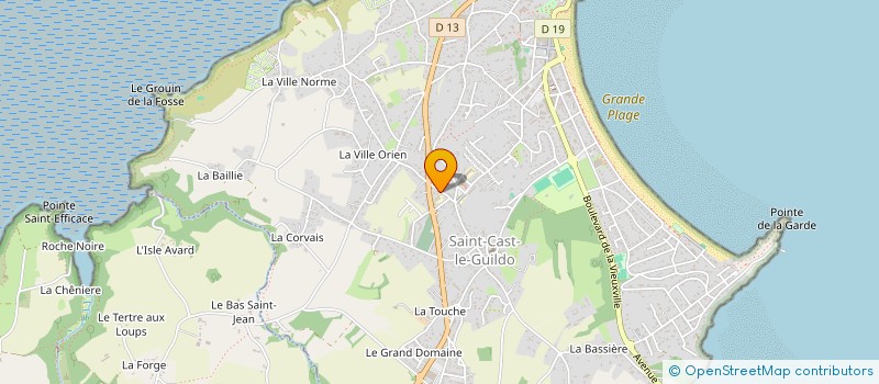 localisation de l'entreprise LES MUSICALES DE SAINT-CAST à SAINT-CAST-LE-GUILDO