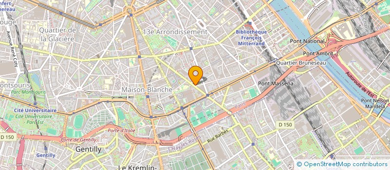 localisation de l'entreprise LES MUSICIENS DE LA TERRE  PARIS