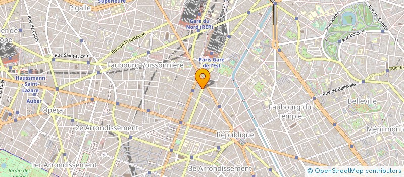 localisation de l'entreprise LES MUSIQUES DE LA BOULANGERE à PARIS