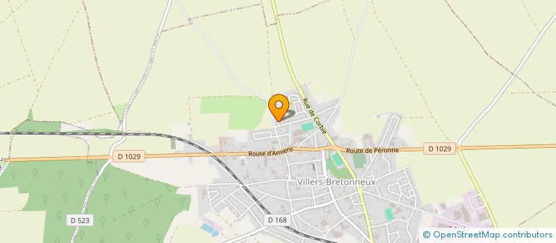 localisation de l'entreprise LES MYGALES TWIRL à VILLERS-BRETONNEUX