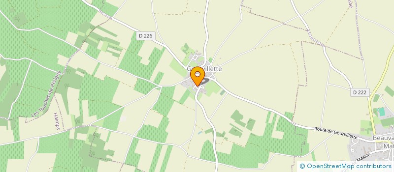 localisation de l'entreprise LES MYOSOTIS  GOURVILLETTE