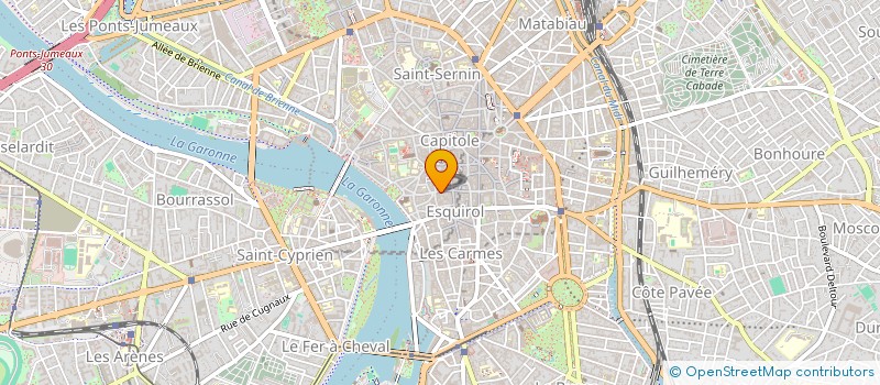 localisation de l'entreprise LES MYRIADES à TOULOUSE