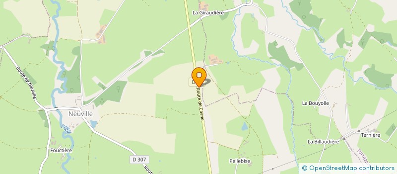 localisation de l'entreprise LES MYSTERES, CONTES ET LEGENDES DE LA FORET DES SONGES  TORTEZAIS