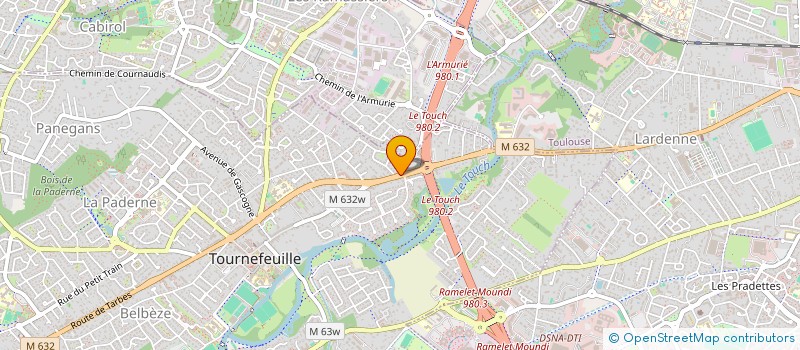 localisation de l'entreprise LES MYSTERES DE L'INFINI à TOURNEFEUILLE