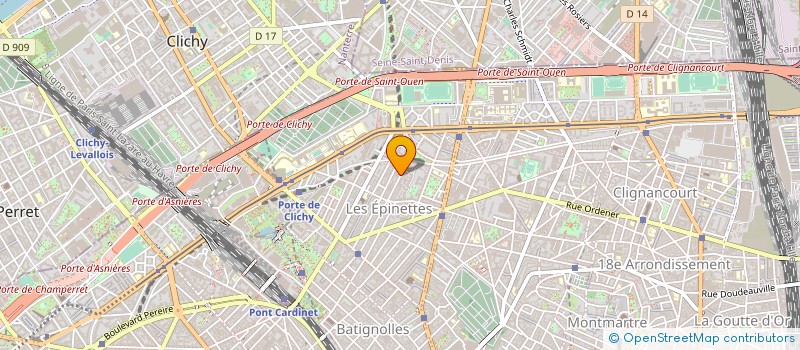 localisation de l'entreprise LES NAGEURS DE PANAME-17  PARIS