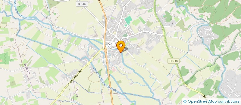 localisation de l'entreprise LES NAIADES  VELLERON