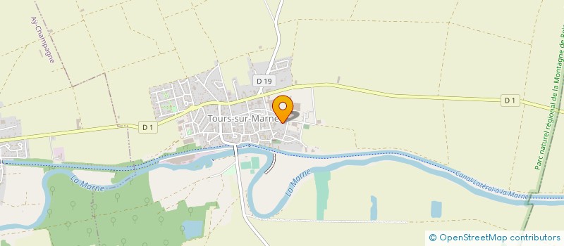 localisation de l'entreprise LES NAILLERIES  BOUZY