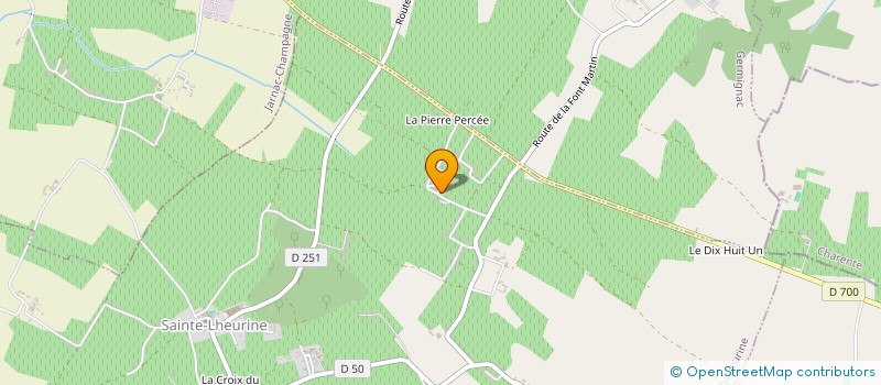 localisation de l'entreprise LES NAINS DE JARDIN  SAINTE-LHEURINE