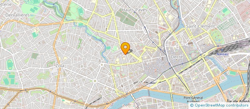 localisation de l'entreprise LES NAINS'VESTISSEURS  NANTES
