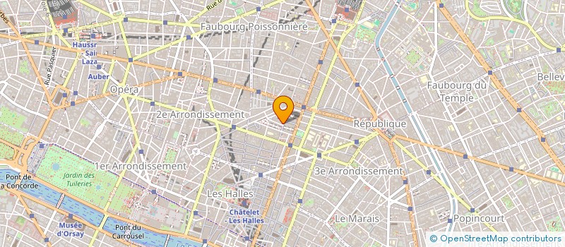 localisation de l'entreprise LES NANAS  PARIS