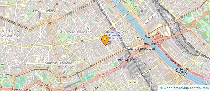 localisation de l'entreprise LES NANAS  PARIS