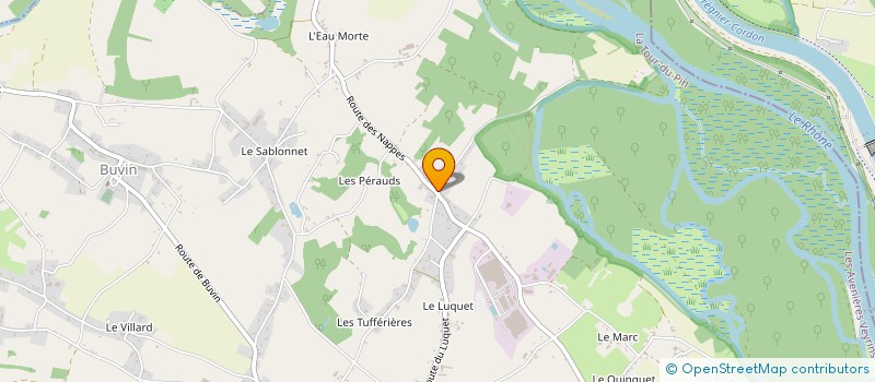 localisation de l'entreprise LES NAPPES  VILLEURBANNE