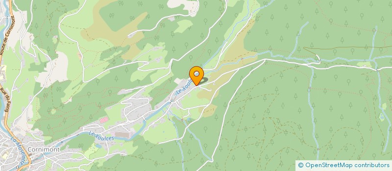 localisation de l'entreprise LES NARCISSES  CORNIMONT