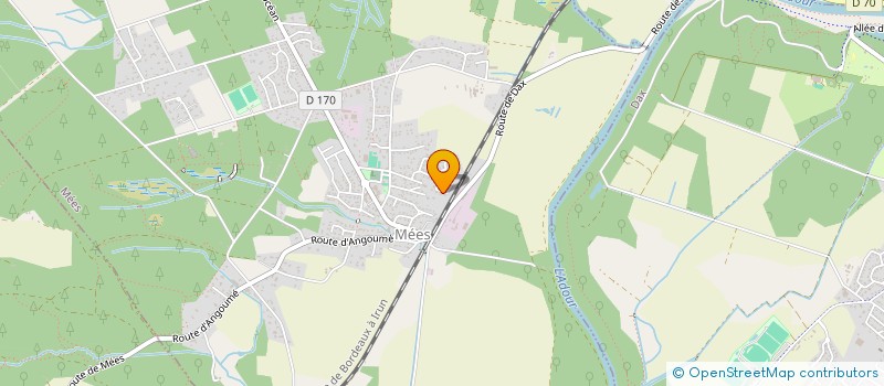 localisation de l'entreprise LES NATUR'ELLES TACTIC à SAINT-PAUL-LES-DAX