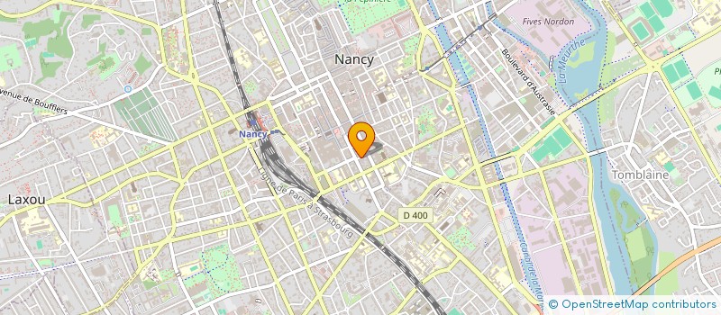 localisation de l'entreprise LES NEGOCIANTS  NANCY