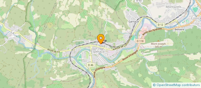 localisation de l'entreprise LES NEONS  ESPERAZA