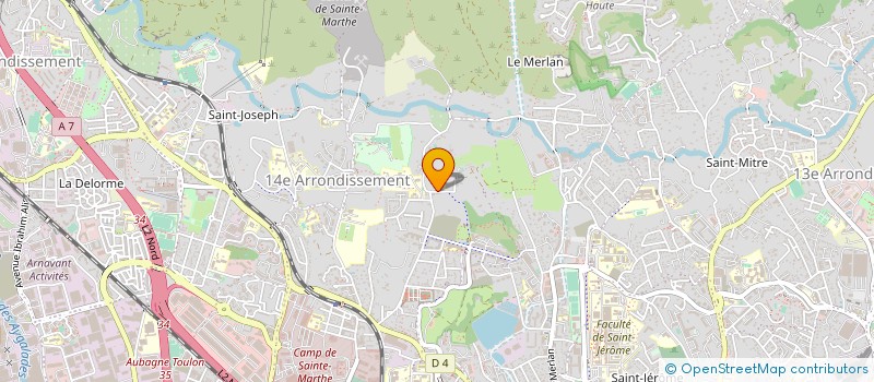 localisation de l'entreprise LES NEOULES à MARSEILLE