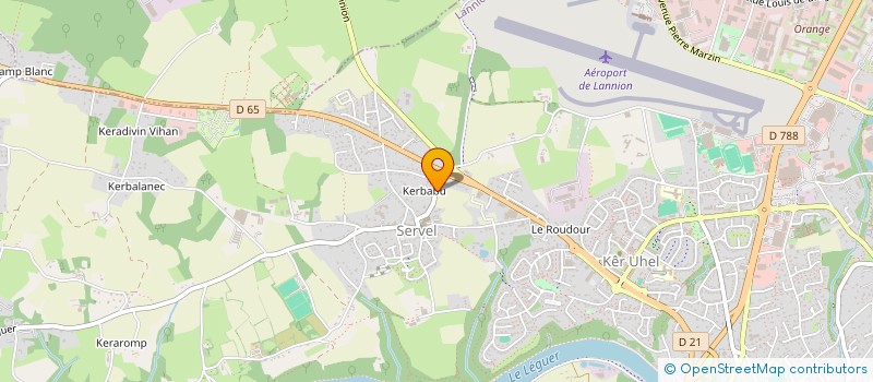 localisation de l'entreprise LES NEUF CLES DE LA TRANSITION à LANNION