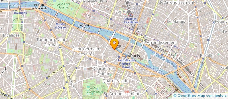 localisation de l'entreprise LES NEUF MUSES  PARIS