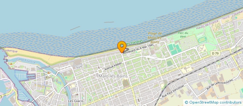 localisation de l'entreprise LES NIDJS à DUNKERQUE