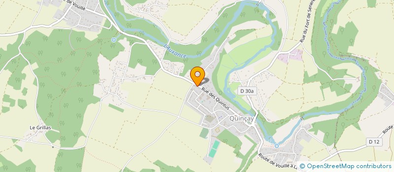 localisation de l'entreprise LES NIDS DE COUCOU  QUINCAY