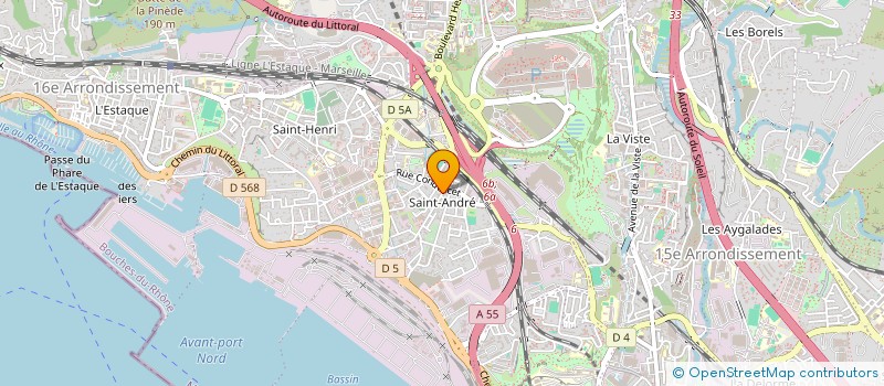 localisation de l'entreprise LES NIDS DE METTA à MARSEILLE