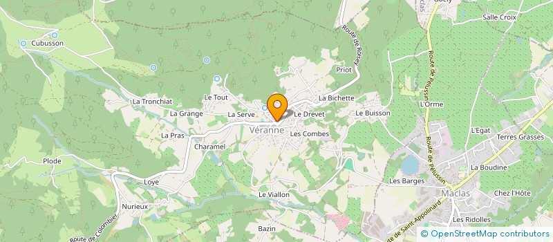 localisation de l'entreprise LES NIDS DU PILAT  BESSEY