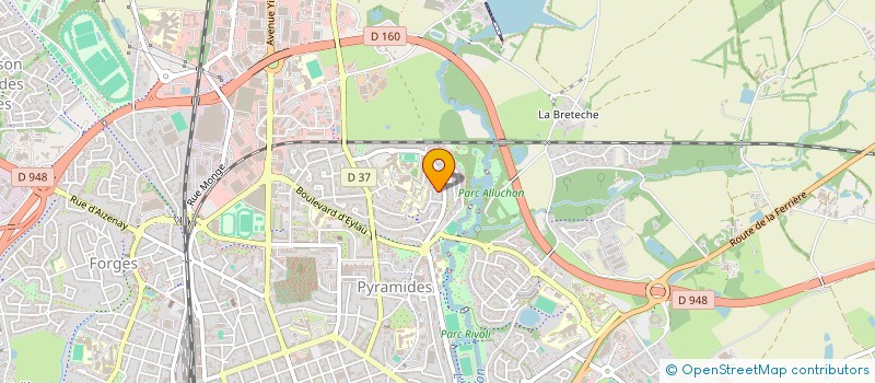 localisation de l'entreprise LES NIDS VENDEENS à LA ROCHE-SUR-YON