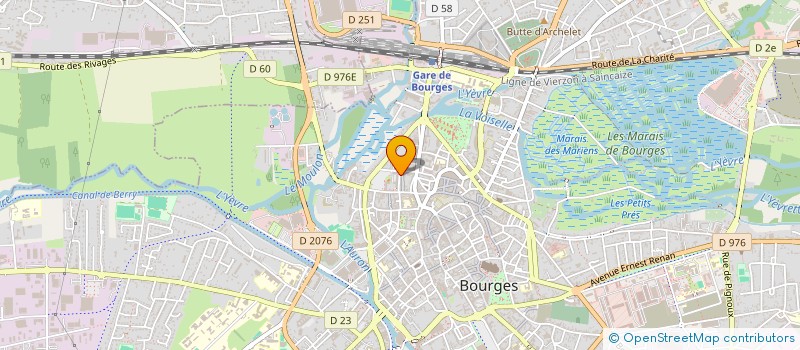 localisation de l'entreprise LES NIFFLEURS  BOURGES