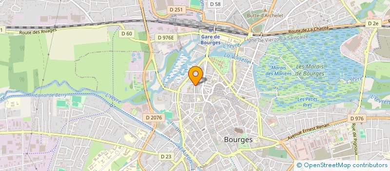 localisation de l'entreprise LES NIFFLEURS  BOURGES