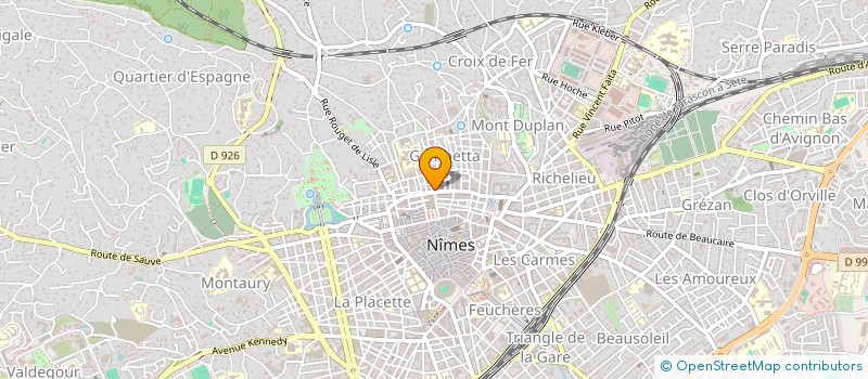 localisation de l'entreprise LES NIMOISES à NIMES