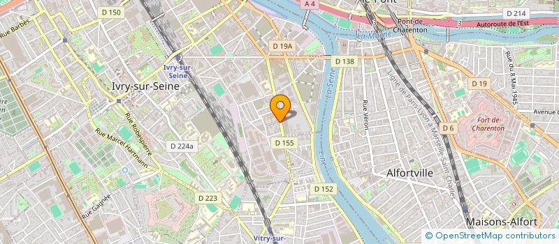 localisation de l'entreprise LES NIOCHES  IVRY-SUR-SEINE