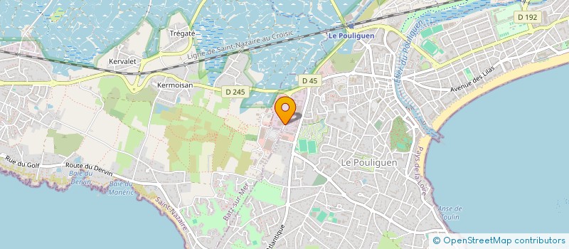 localisation de l'entreprise LES NISTOUNS à LA BAULE-ESCOUBLAC